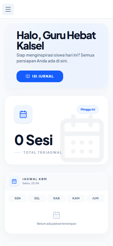 Tampilan di HP